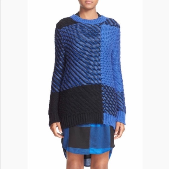 Rag & bone New York Jesse plaid crewneck pullover - Picture 4 of 8